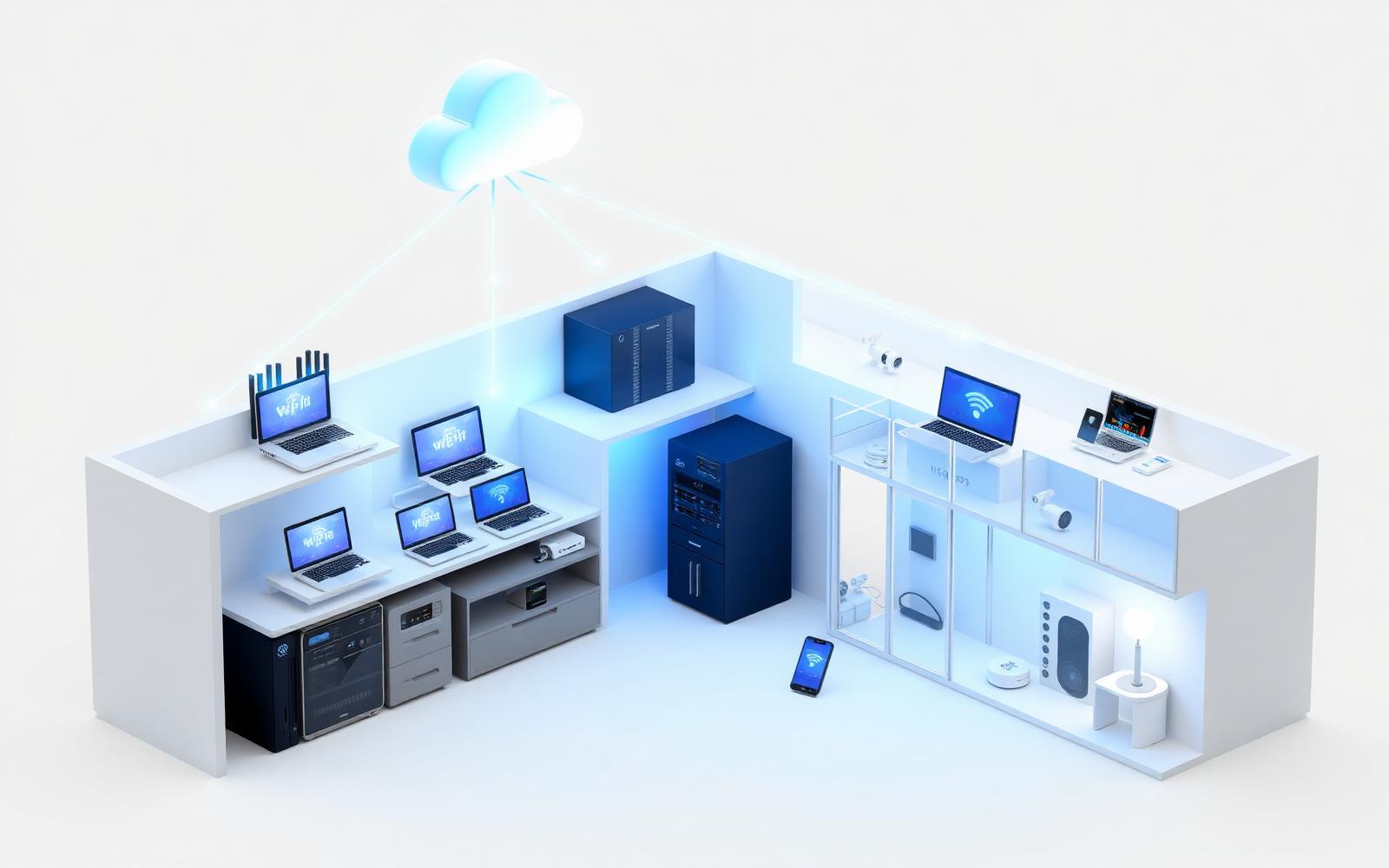 未来家庭数字中心：Mesh Wi-Fi、NAS、智能家居、家庭影音与云端连接
